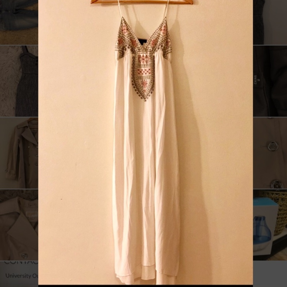 PRICE DROP! Vintage White Maxi Dress